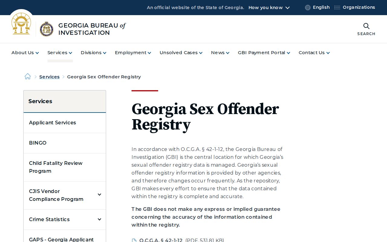 Forsyth County people search Georgia official registry